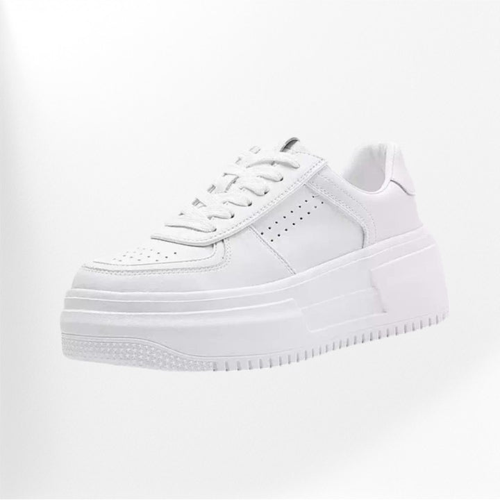 Basket toile blanche pour femmes Chaussures Orthopédiques Podoways