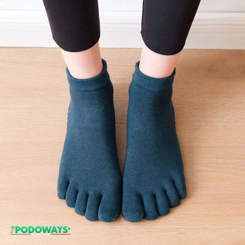Chaussettes orthopédiques anti-dérapantes Chaussettes orthopédiques PODOWAYS 36 CadetBlue 