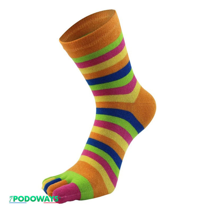 Chaussettes orthopédiques multi-couleurs Chaussettes orthopédiques PODOWAYS 36 Orange 