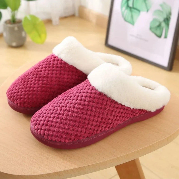 chausson pour bebe en tricot Chaussons Podoways 36 Red
