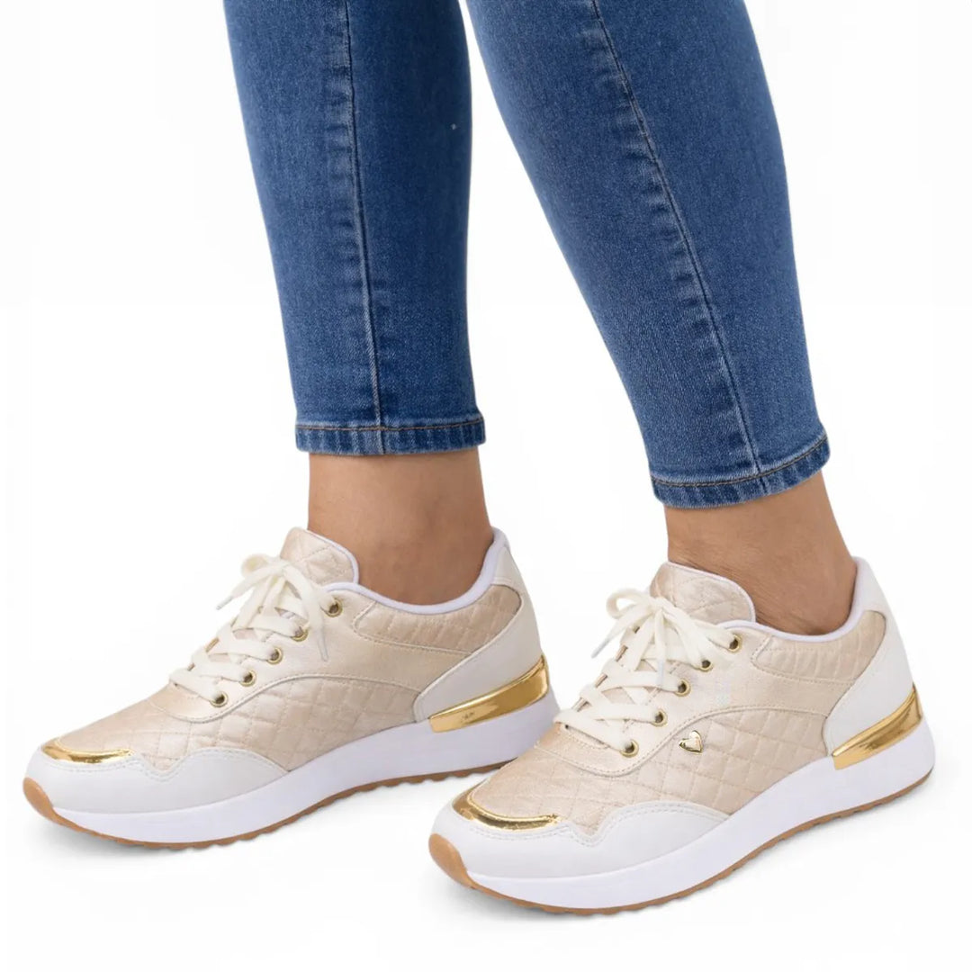 Chaussure de marche orthopédique pour femme Podoways 36 Wheat