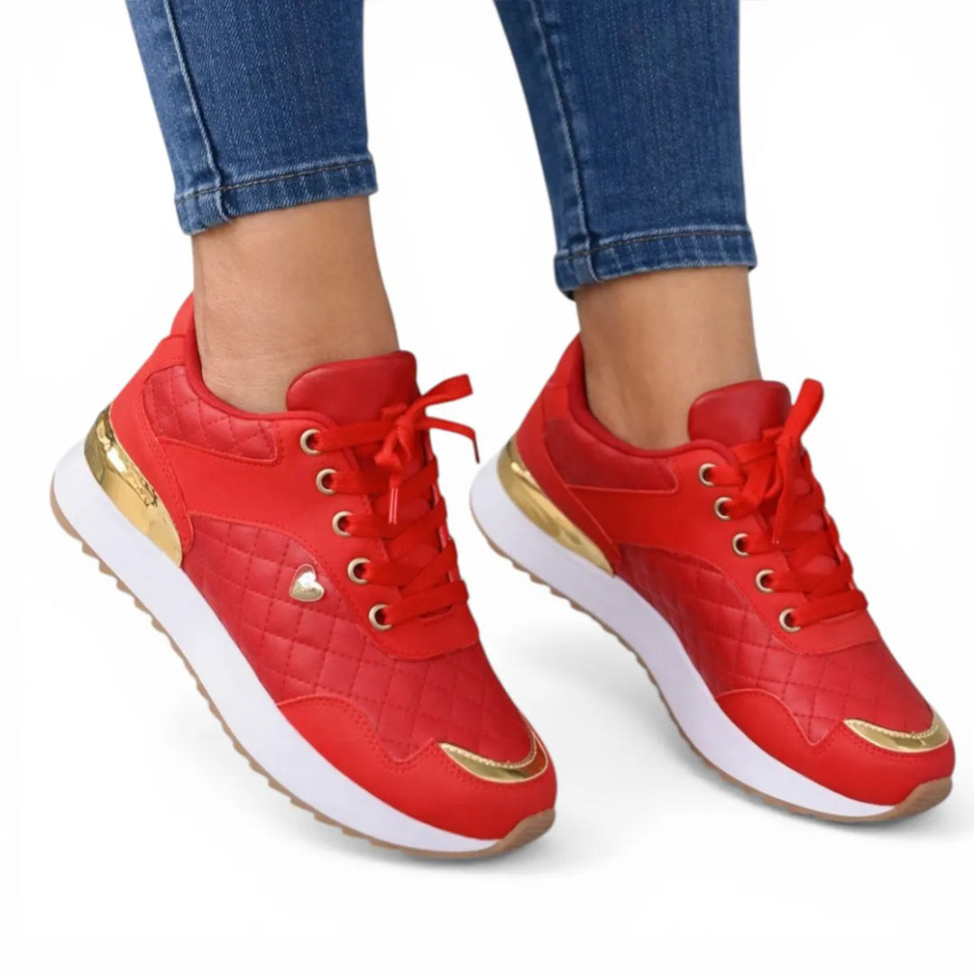 Chaussure de marche orthopédique pour femme Podoways 36 Red