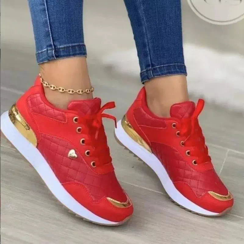 Chaussure de marche orthopédique pour femme - spécial liquidation Chaussures Orthopédiques Podoways 38 Red