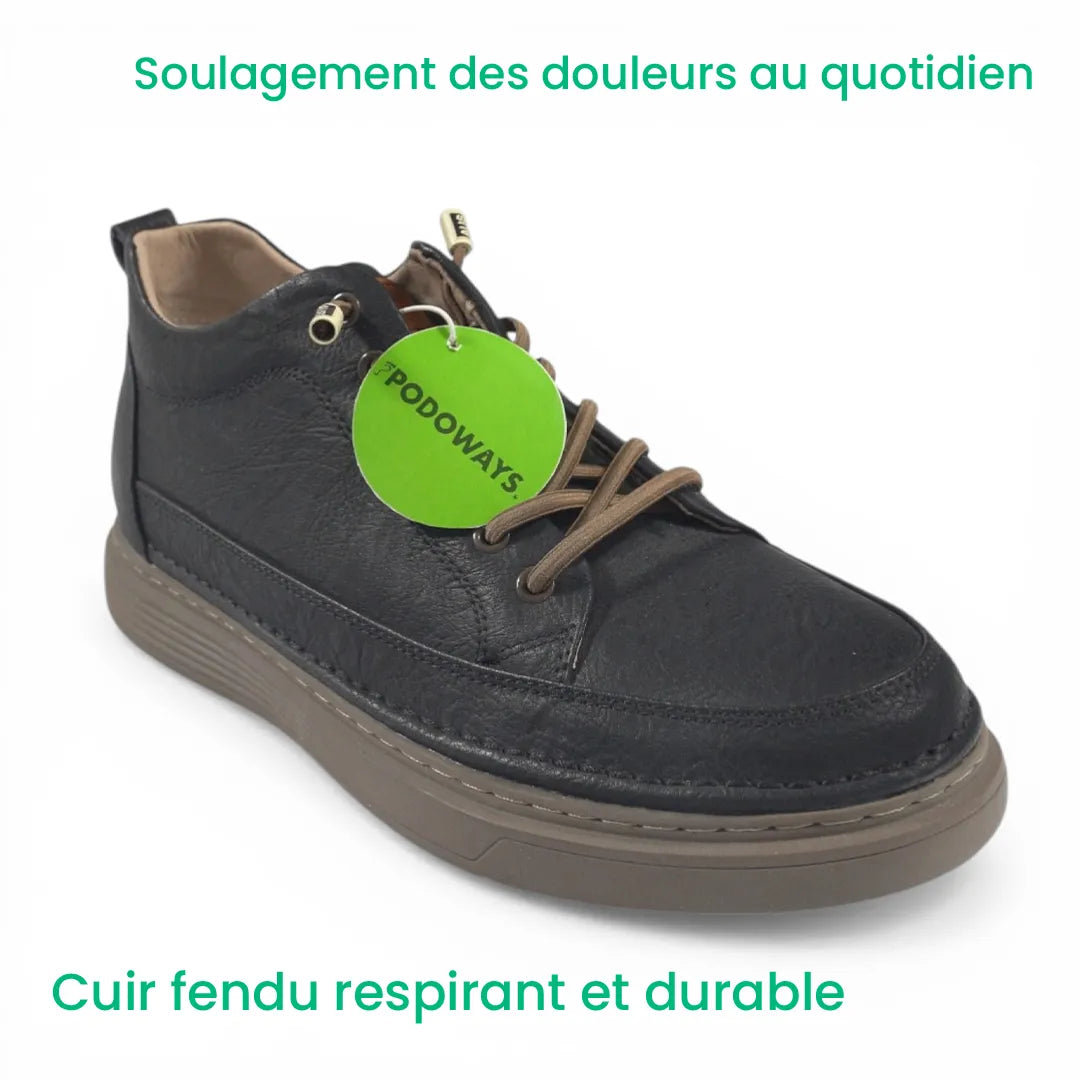 SWZEC Chaussures Orthopédiques Homme Orthopedio - Confort Et Soutien Quotidien