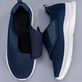 Charger l'image dans la visionneuse de la galerie, Chaussures pour les pieds larges et gonflés pour homme  Podoways 36 MidnightBlue 
