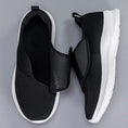 Charger l'image dans la visionneuse de la galerie, Chaussures pour les pieds larges et gonflés pour homme  Podoways 36 Black 
