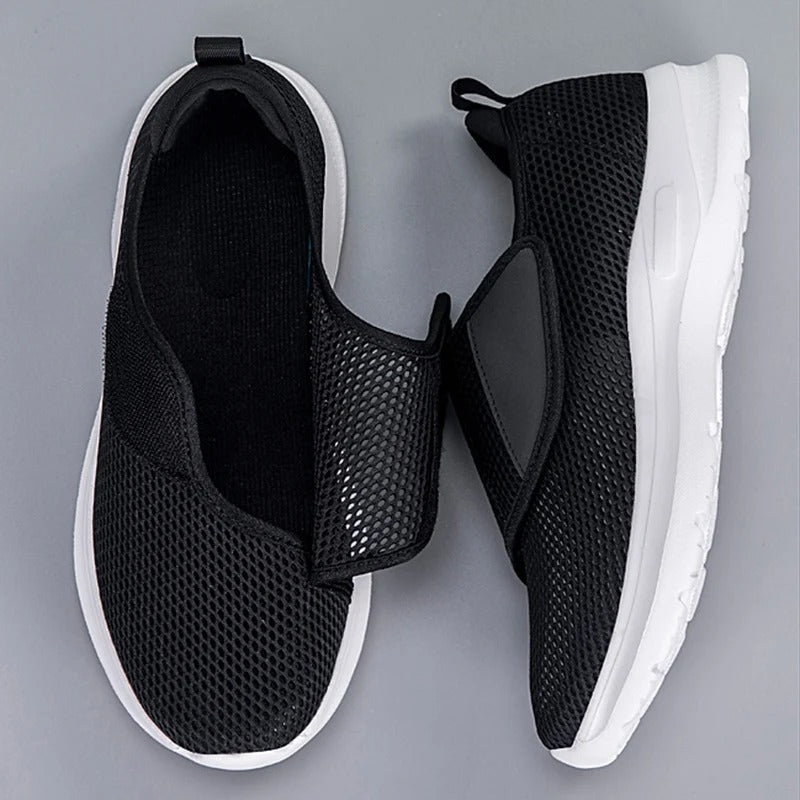Chaussures pour les pieds larges et gonflés pour homme  Podoways 36 Black 