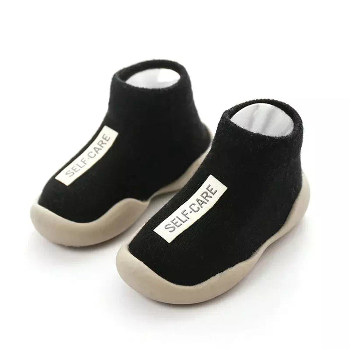 Chaussures de premiers pas pour fille  Podoways 6 à 9 mois Black 