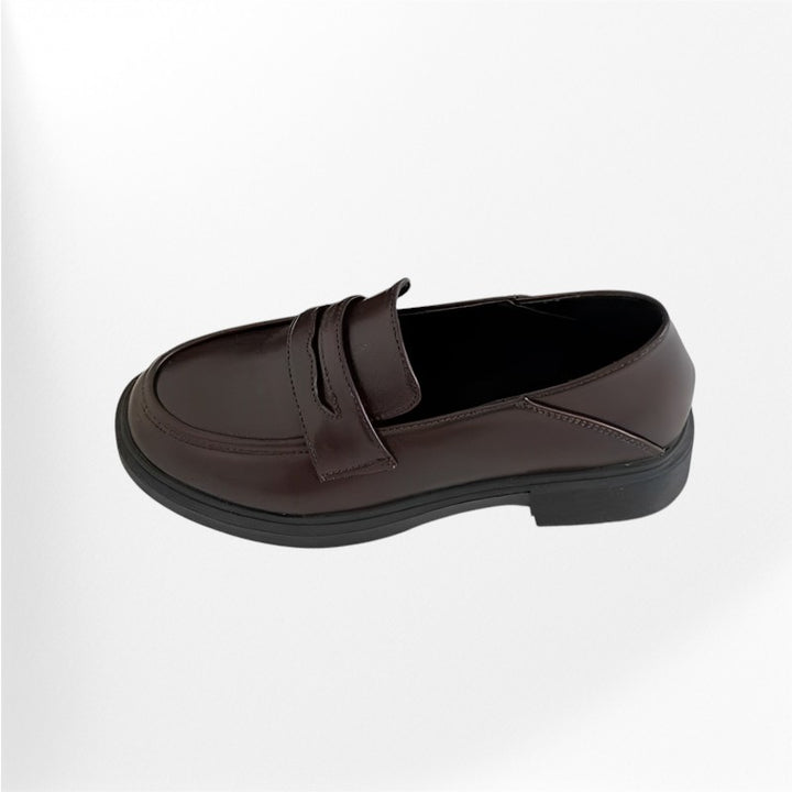 Mocassin marron pour femme Podoways