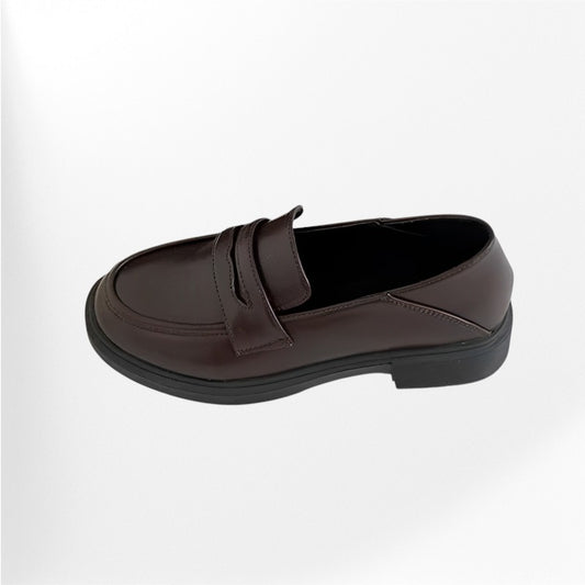 Mocassin marron pour femme Podoways