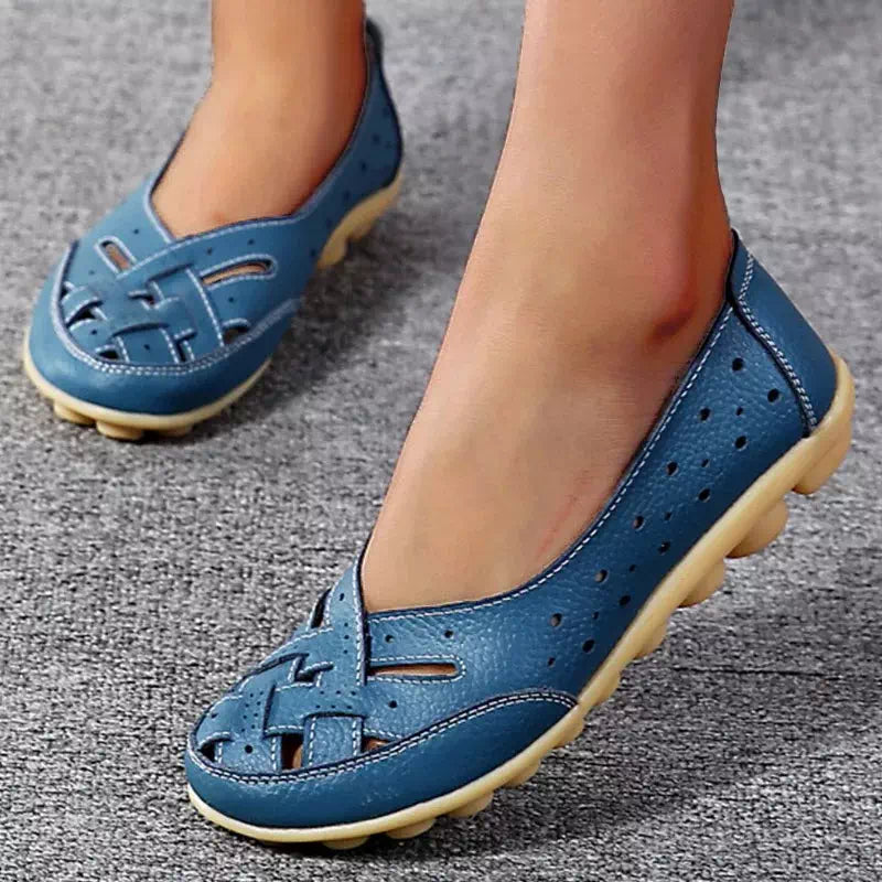 Mocassin anti-derapant plat  Podoways   