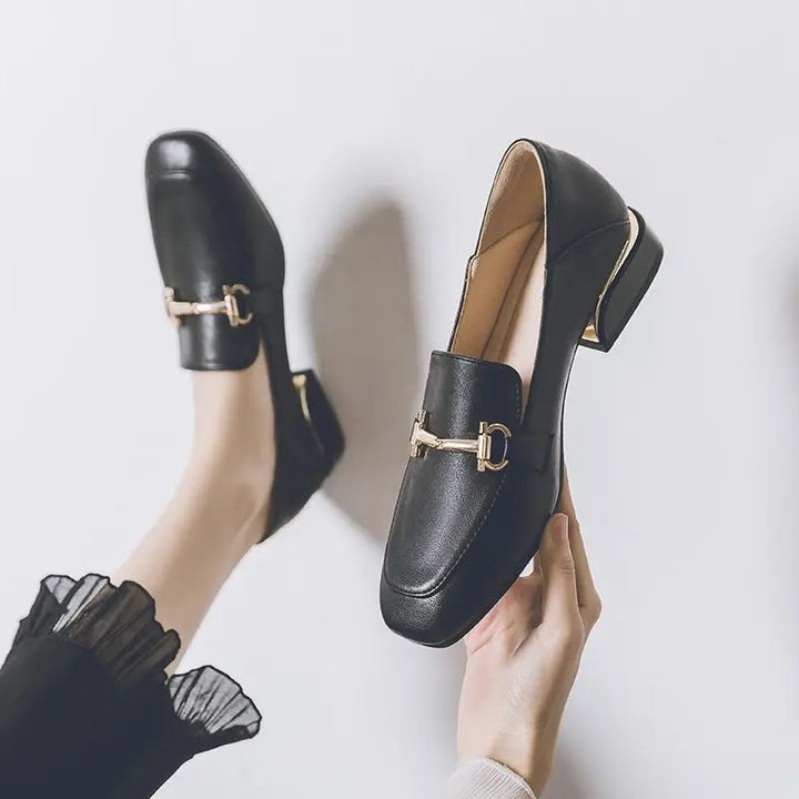 Mocassin a talons pour femme  Podoways 36 Black 