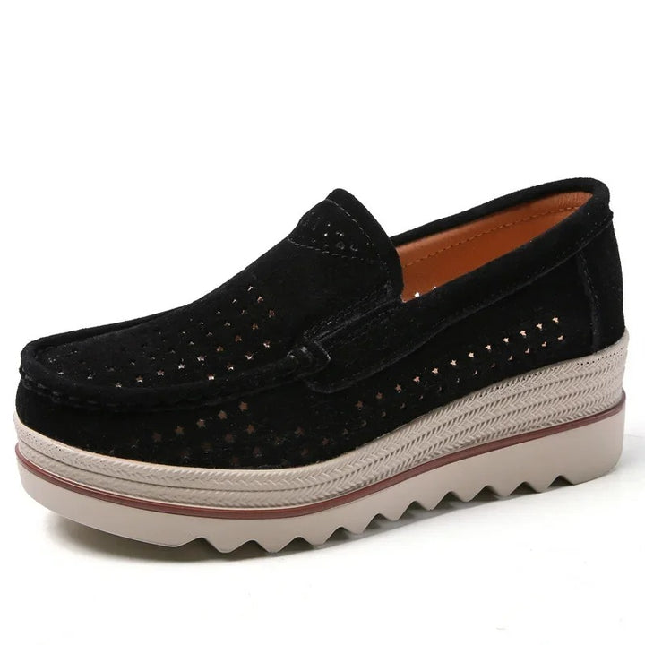 Mocassin bicolore pour femme  Podoways   