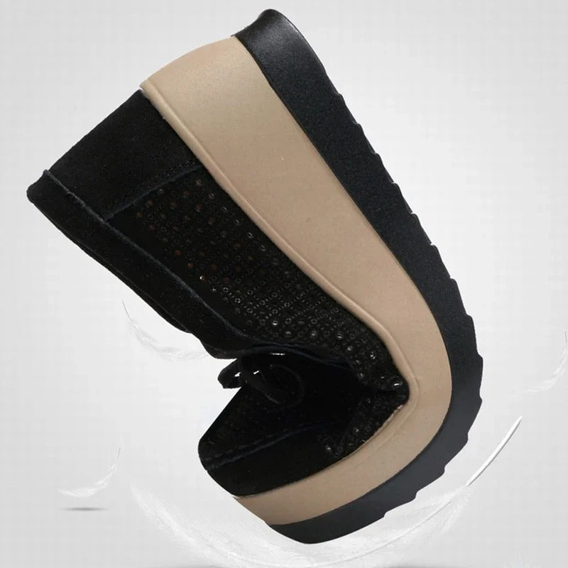 Mocassin bicolore pour femme  Podoways   