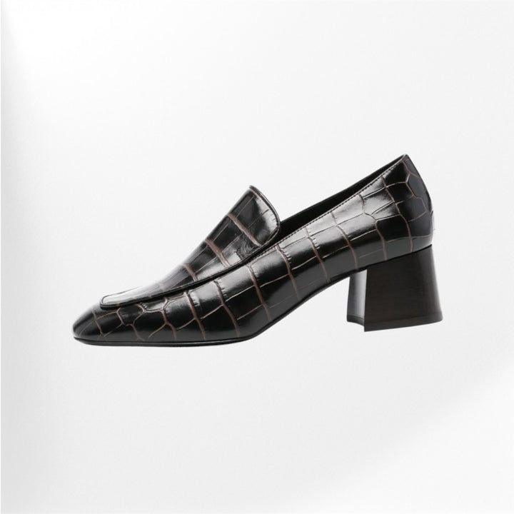 Mocassin croco pour femme Podoways