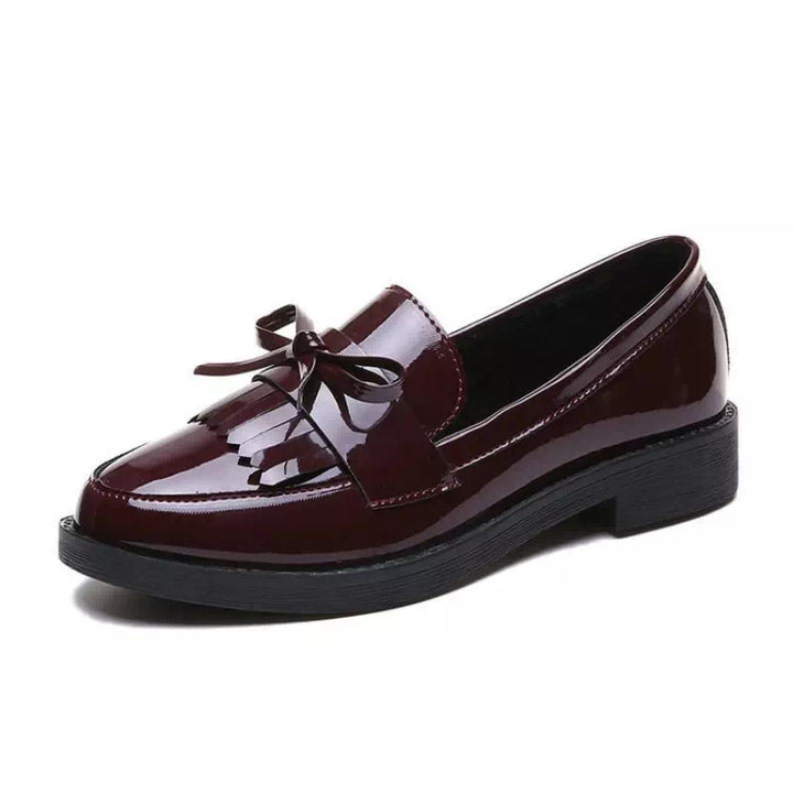 Mocassin cuir noir pour femme Podoways 36 Red