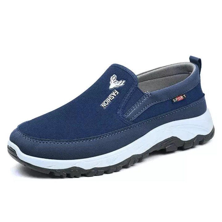 Mocassin orthopédique de ville pour les seniors Podoways 36 RoyalBlue