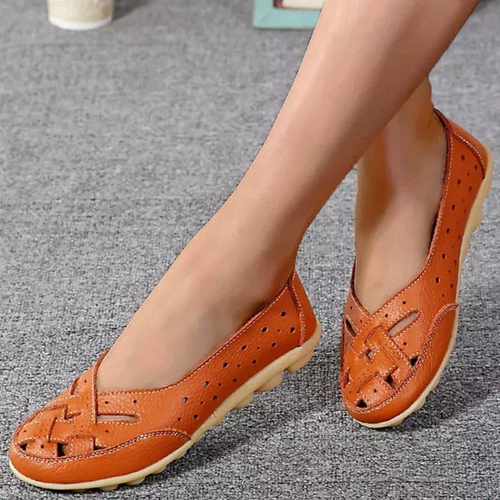 Mocassin anti-derapant plat  Podoways   