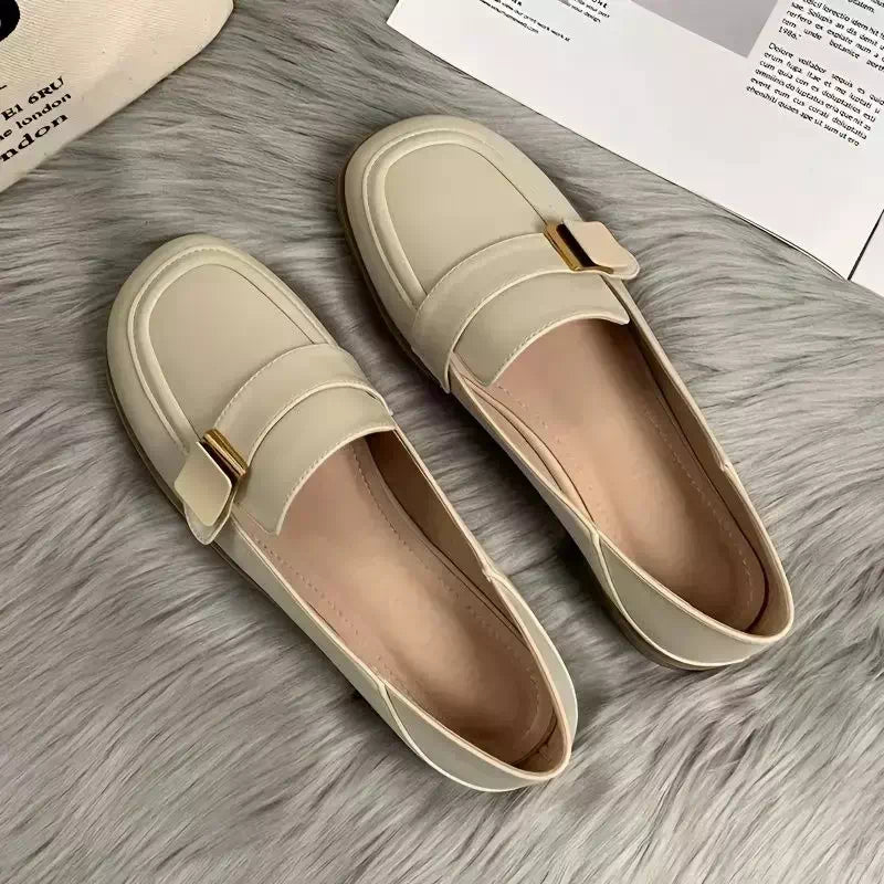 Mocassins beiges pour femmes  Podoways   