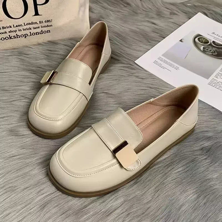 Mocassins beiges pour femmes Podoways 36 Wheat
