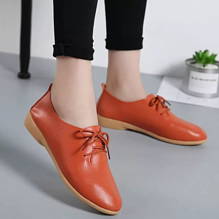 Mocassin vernie pour femme Podoways 36 Chocolate