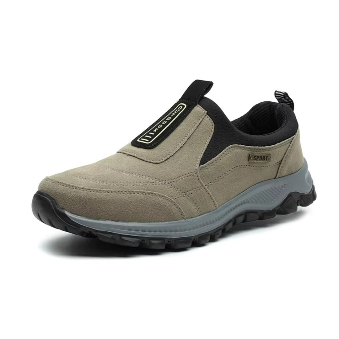 Chaussures de Marche Homme Sans Lacets – Légères et Antidérapantes Podoways 39 Wheat