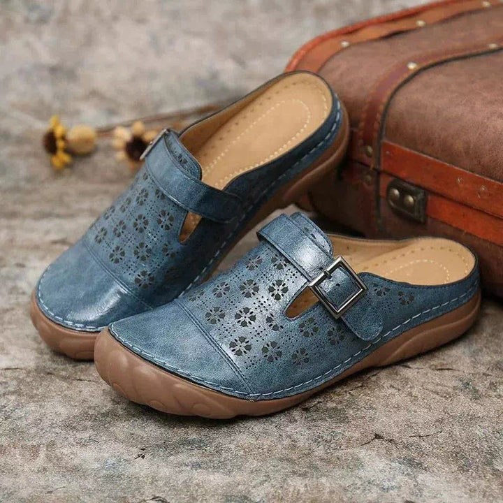 Sabot design traditionnel anti dérapant  Podoways 36 CornflowerBlue 