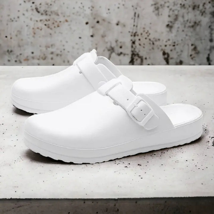 Mule orthopedique Chaussures Orthopédiques Podoways 36 Blanc
