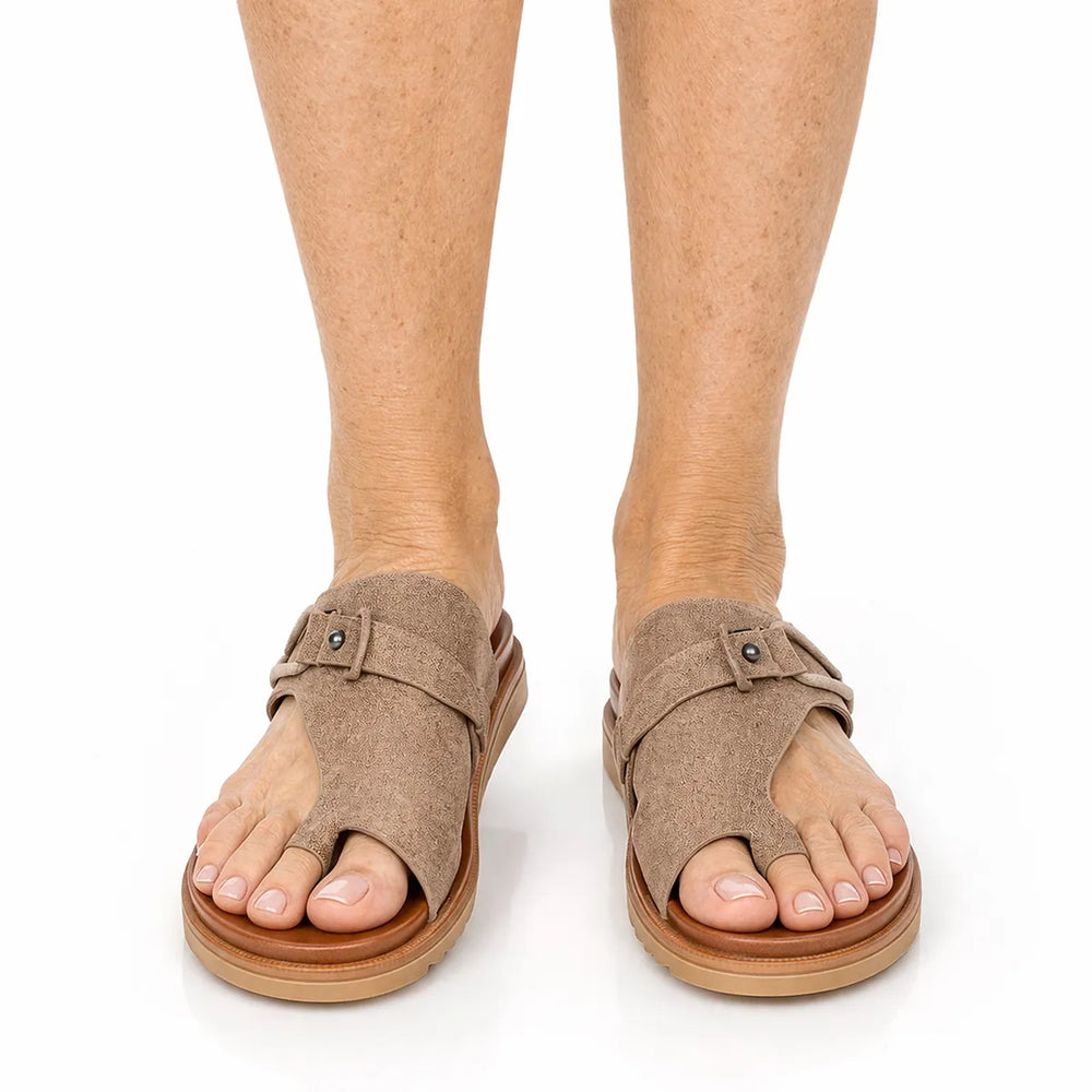 Sandale hallux valgus pour femmes Correcteur Orthopédique Hallux Valgus PODOWAYS 37 Tan