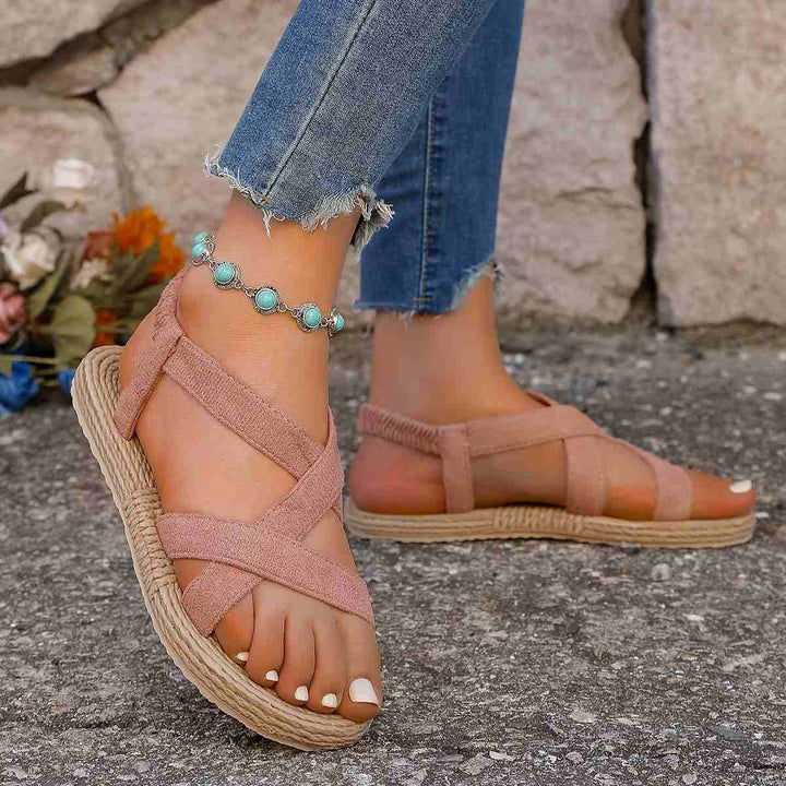 Sandales plates tendance pour femmes Podoways