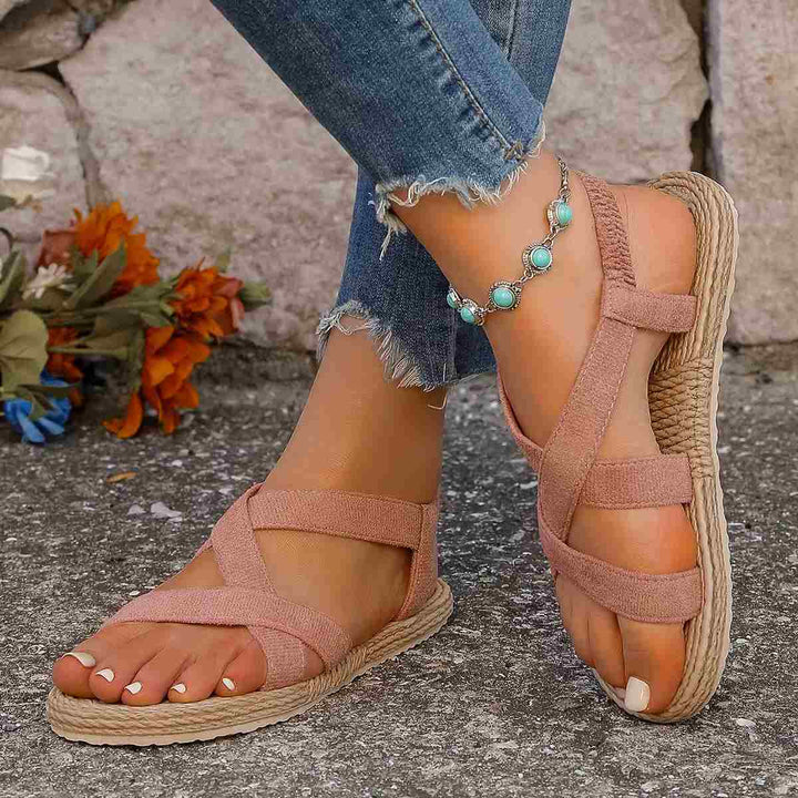 Sandales plates tendance pour femmes Podoways