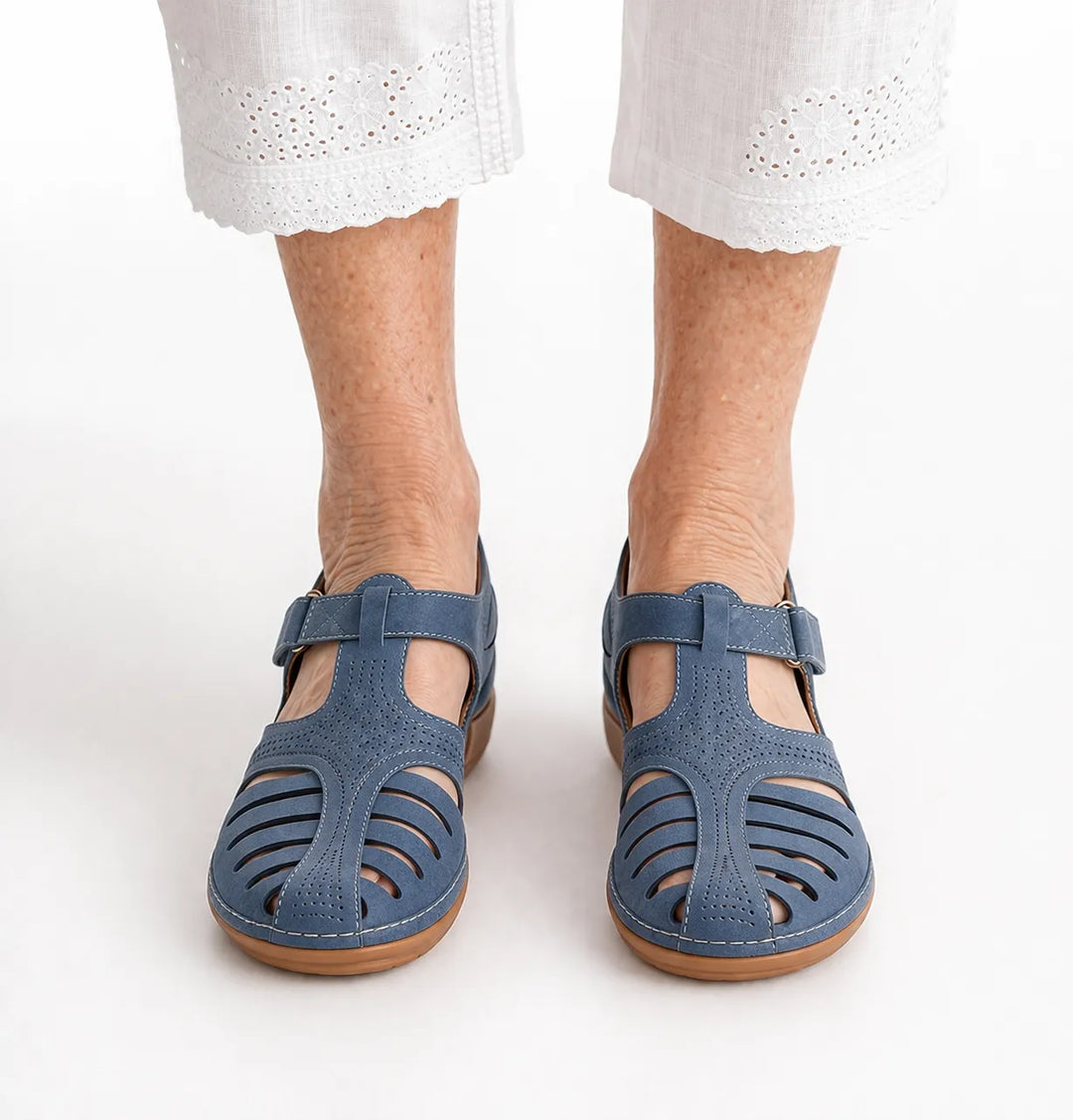 Sandales orthopédiques élégantes Semelles Orthopédiques PODOWAYS 36 RoyalBlue