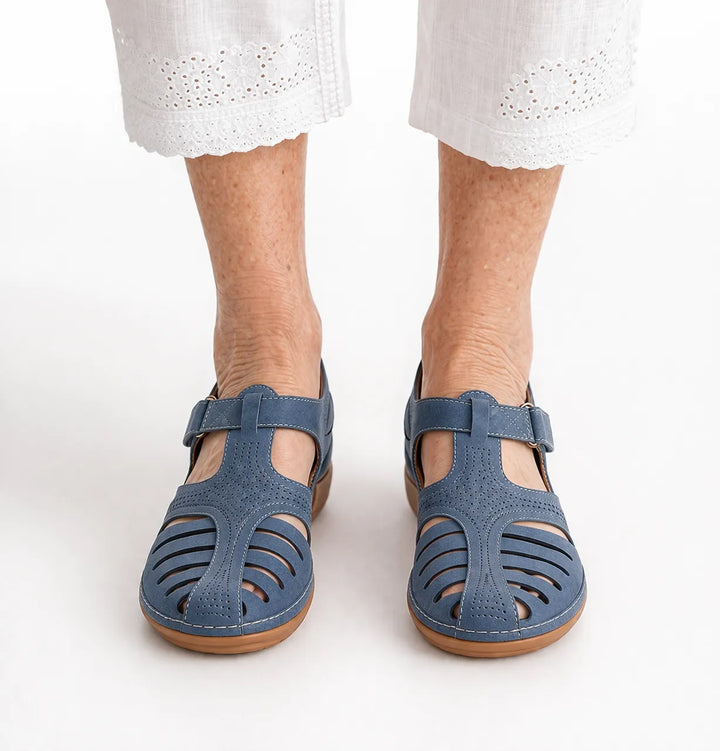 Sandales orthopédiques élégantes Semelles Orthopédiques PODOWAYS 36 RoyalBlue