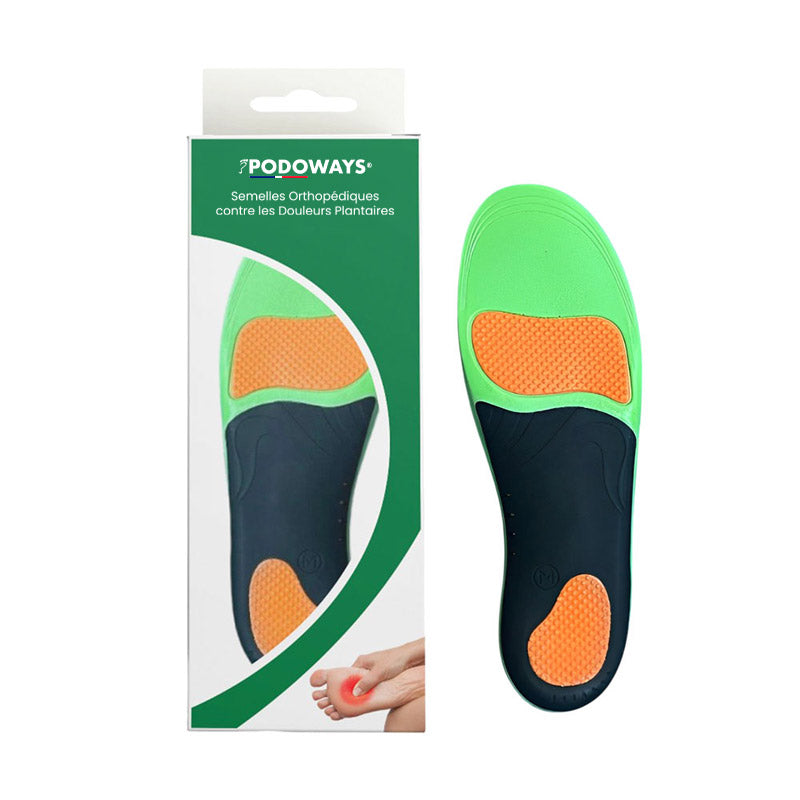 Semelles Orthopédiques Épine Calcanéenne et Aponévrosite Plantaire