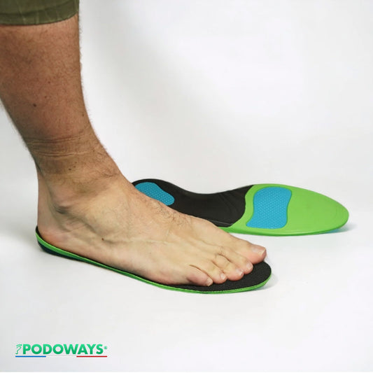 Semelles Orthopédiques Pour Douleurs Pieds - Soutien Voûte Plantaire, Hallux Valgus, Fasciite - 12
