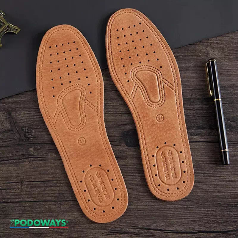 Semelles en cuir confortables  Podoways   
