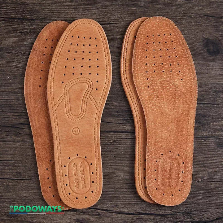 Semelles en cuir confortables  Podoways   