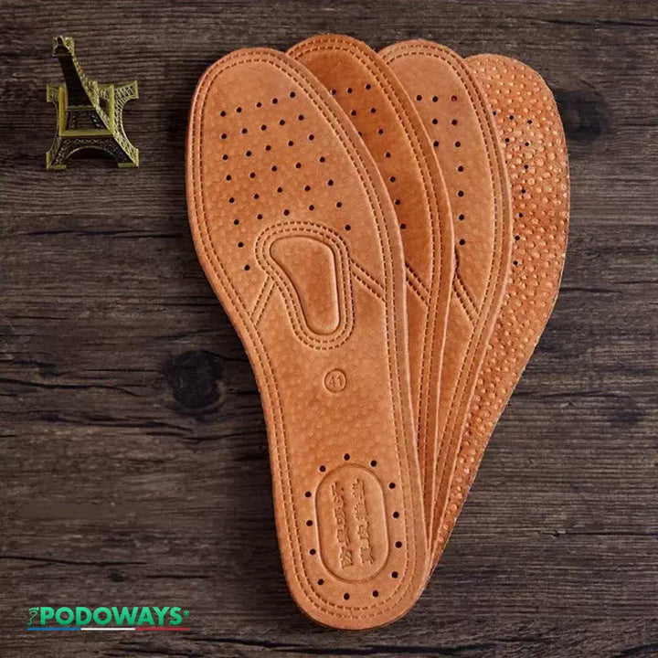 Semelles en cuir confortables  Podoways   