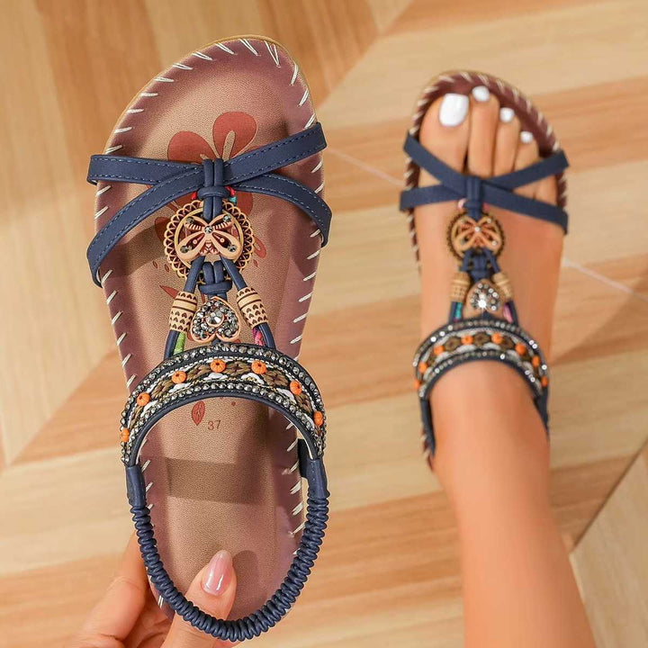 Tongs de plage style bohème Podoways