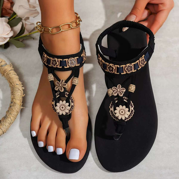 Tongs pour femme style bohème Podoways