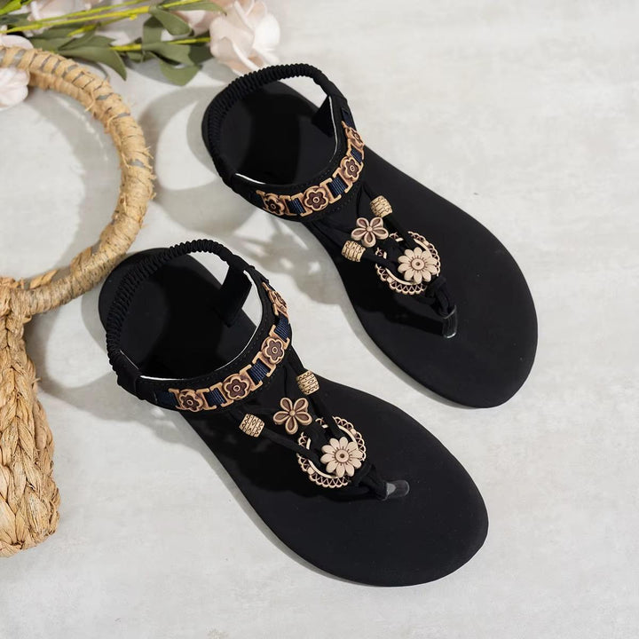Tongs pour femme style bohème Podoways