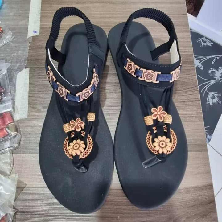 Tongs pour femme style bohème Podoways