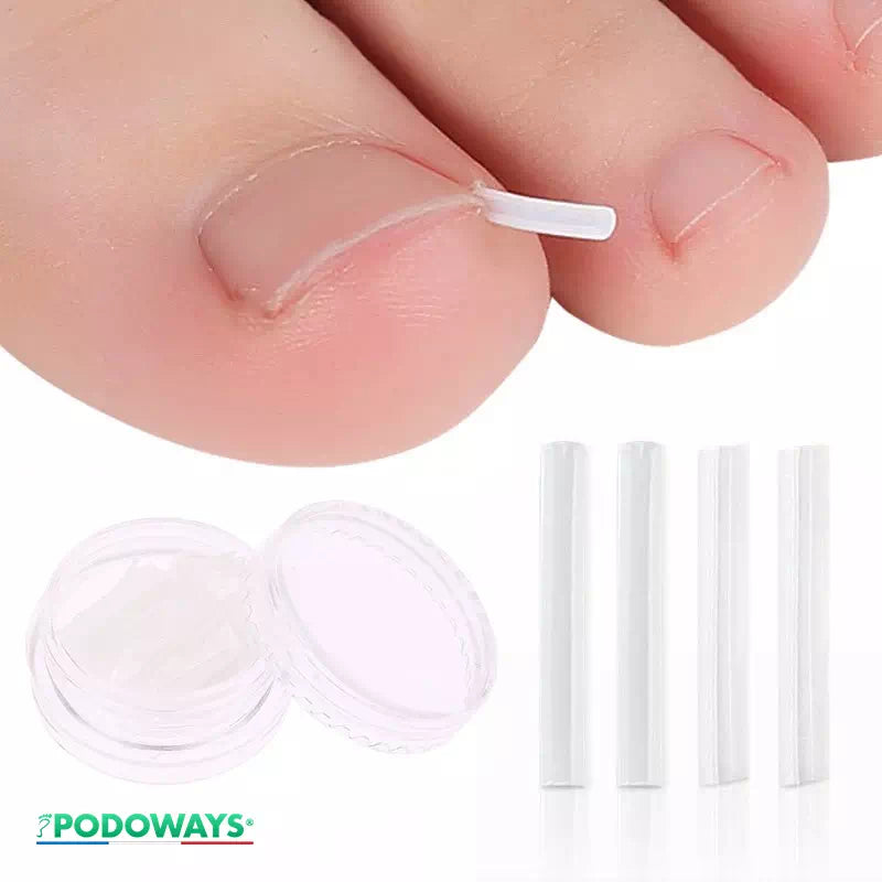 Accessoire de traitement des ongles incarnés Protège-orteils en Silicone Podoways   