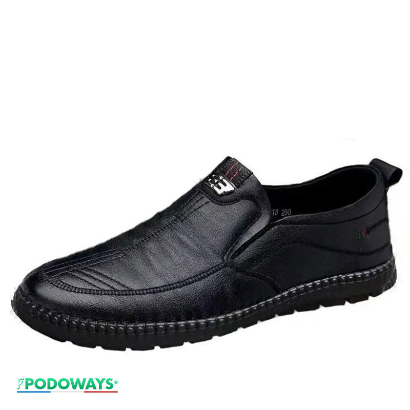 Baskets orthopédiques confortables homme Semelles Orthopédiques PODOWAYS 36 Black 