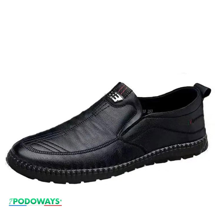 Baskets orthopédiques confortables homme Semelles Orthopédiques PODOWAYS 36 Black 