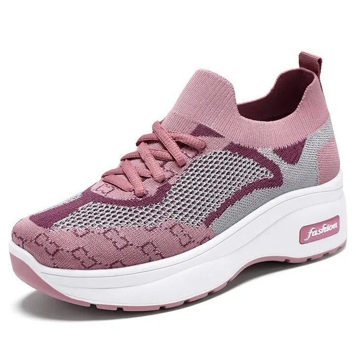 Baskets hautes pour femme aux pieds sensibles Podoways 36 Pink