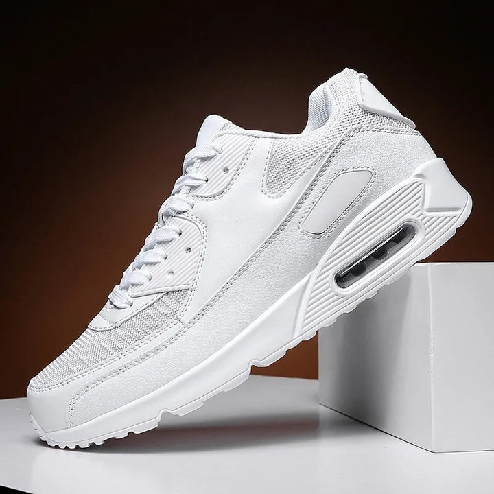 Baskets streetwear décontractées pour homme Podoways 36 Blanc
