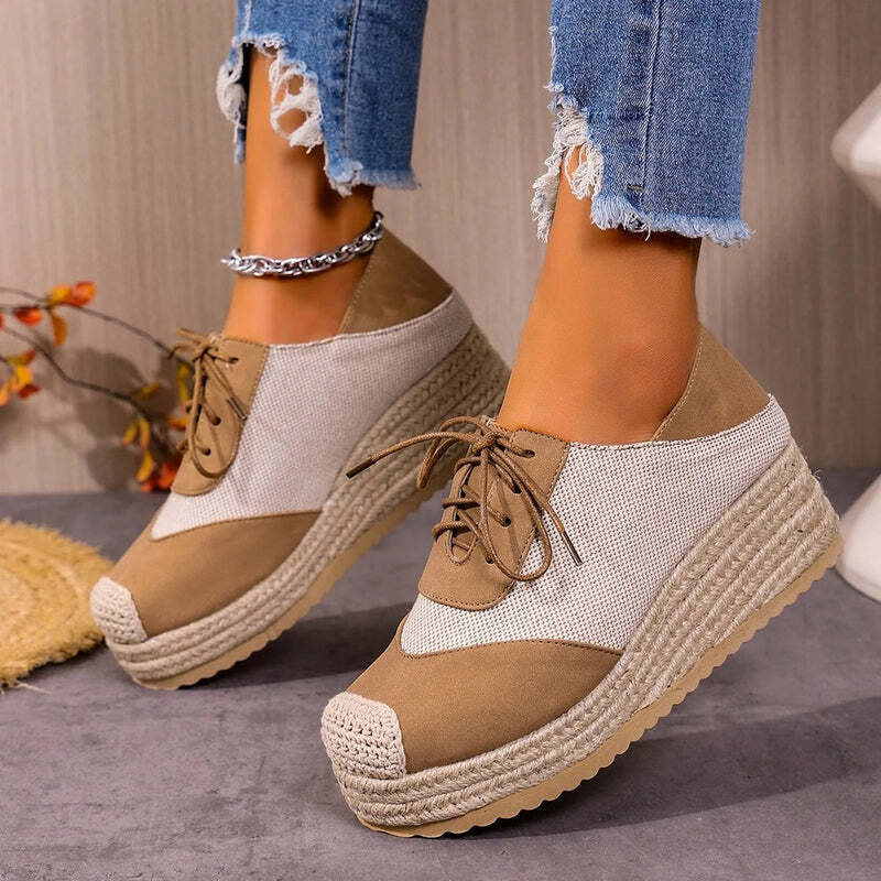 Basket espadrille femme haute Podoways