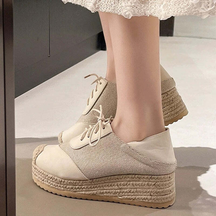 Basket espadrille femme haute Podoways