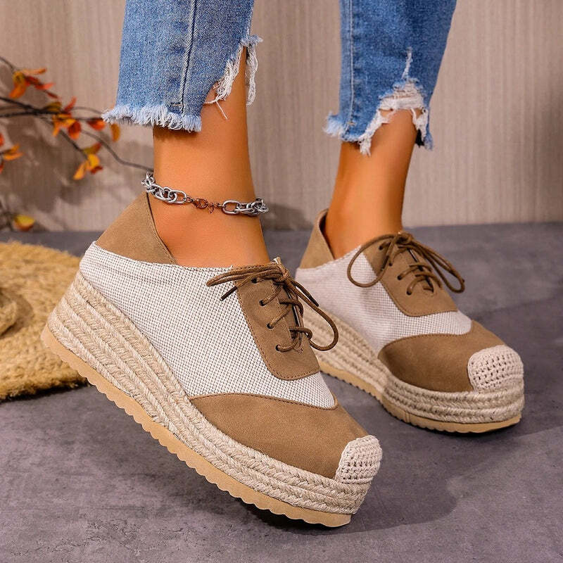 Basket espadrille femme haute Podoways
